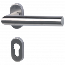 Poignée De Porte Sur Rosace Brunella