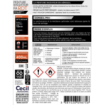 Peinture Aérosol Pour Radiateur Blanc 400 Ml - Cecil Pro
