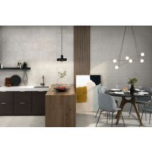 Carrelage Mural Effet Béton L.30 X L.60 Cm - Margot Pearl