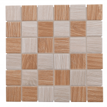 Mosaïque 30 X 30 Cm Imitation Bois Mix