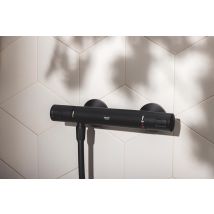 Mitigeur Douche Thermostatique - Noir - Start