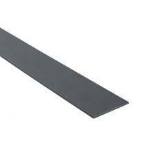 Profilé Plat Pvc L.50 Mm X L.2,6 M Gris