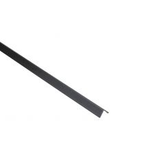 Cornière D'Angle Pvc 10x10 Mm X L.2,6 M Noir