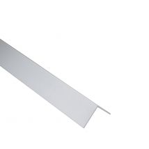Cornière D'Angle Aluminium Laqué 30x30 Mm X L.2,5 M Blanc