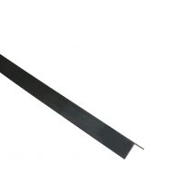 Cornière D'Angle Pvc 15x15 Mm X L.2,6 M Noir