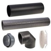 Kit Conduite Air Isolée Diam.160 Mm Pour Chauffe-eau Thermodynamique - Ariston