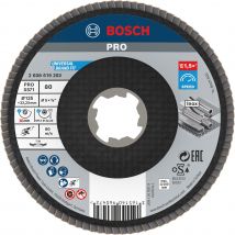 Disque À Lamelles Pour Meuleuse Diam.125 Mm Grain 80 - Bosch Professionnel - Bricoman