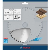 Lame Scie Circulaire Bois - 190x30x48d Bosch