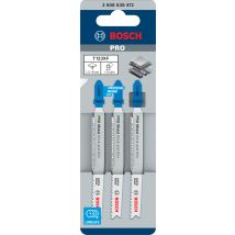 Lot 3 Lames Scie Sauteuse T123x - 2608638472 Bosch