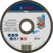 Disque À Tronçonner Multi Matériaux Diam.125 Mm - Bosch - Bricoman