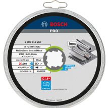 Disque À Tronçonner Pour Métal Inox Diam.125 Mm Lot De 10 - Bosch - Bricoman