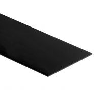 Profilé Plat Pvc L.100 Mm X L.2,6 M Noir