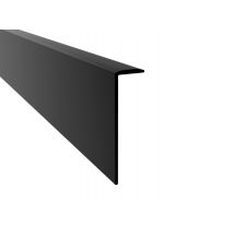 Profil De Finition Noir En L Pour Plans De Travail L.315 X Ep.3,8 Cm