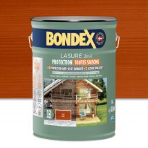 Lasure Protection Extrême 12 Ans Teck 5 L - Bondex