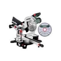 Scie À Onglet Radiale 254 Mm + 2ème Lame - Metabo - Kgs 254 M