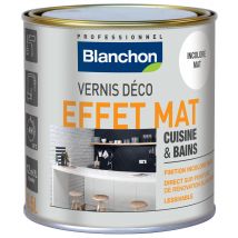 Vernis Déco Effet Mat Cuisine & Bain 0,5 L - Blanchon - Bricoman