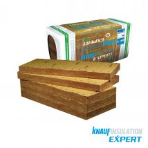 Lot De 18 Panneaux De Laine De Verre Kraft Th37 Ep.45mm, 1.35x0.6m Pour L'Isolation Des Cloisons - Knauf