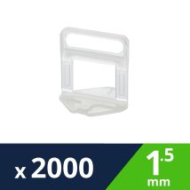 Croisillons Autonivelants À Cales Pour Carrelage Ep.1,5 Mm - Levelit (boîte De 2000) - Tecnomat