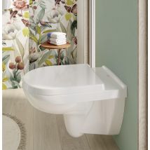 Cuvette Pour Wc Suspendu Sans Bride Blanche Villeroy & Boch - Onovo Combipack - Bricoman