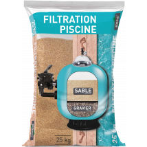 Sable De Filtration Piscine 0,6/1,6 Ecobati 25 Kg - Sfp25
