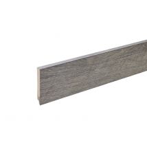 Plinthe Mdf Effet Bois H.7,80 X Ep.1,1 Cm Long.2m Lumber Grey