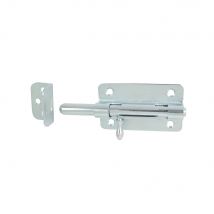 Verrou De Box Porte-cadenas Acier Zingué Blanc - Afbat - Tecnomat