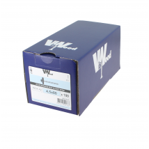 Vis Bardage Autoperceuse Inox A2 Joint Epdm Diam. 4,5 X 80 Mm Boîte De 100 - Viswood