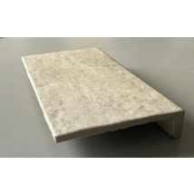 Margelle De Piscine Effet Pierre Viellie Avec Retombée L.15 X L.30 Cm - Unika Corda Grip