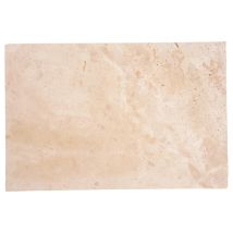 Pierre De Travertin Noisette L.40,6 X L.61 Cm - 1er Choix