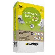 Colle Carrelage En Poudre Gris C2s1et Pour Sol Intérieur & Extérieur Et Mur Intérieur 25 Kg - Webercol Flex Eco Weber
