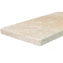 Margelle De Piscine Travertin À Bord Droit L.33 X L.61 Cm