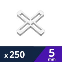 250 Croisillons A Sceller 5 Mm - Levelit - Tecnomat