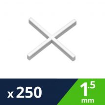 250 Croisillons A Sceller 1.5 Mm - Levelit