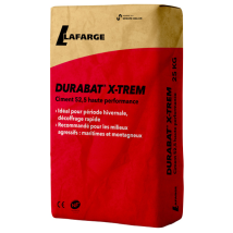 Ciment Gris Durabat Xtrem 52.5 25kg Nf