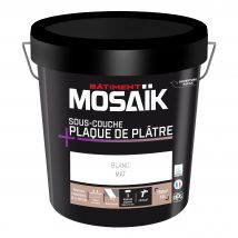 Sous-couche Plaque De Plâtre Blanc 15 L - Mosaik