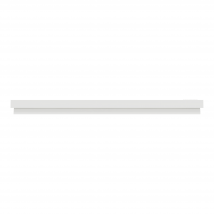 Odace Plaque 2 Postes Blanc - Schneider