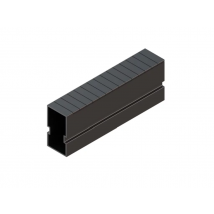 Couvre Rail D'Extrémité Noir G1 X40 - Sunfer