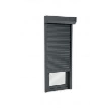 Volet Roulant A Tirage Direct En Aluminium Gris Anthracite H220xl100cm