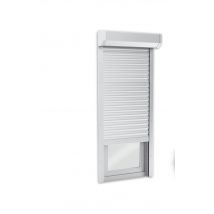 Volet Roulant A Tirage Direct En Aluminium Blanc H220xl100cm