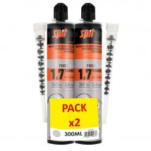 Cartouches De Scellement Chimique 300 Ml Gris Cmix X2 - Spit