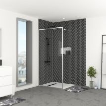 Parois De Douche En Verre Chromed Edge 100