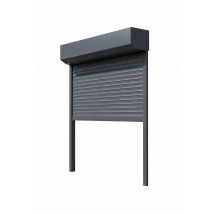 Volet Roulant A Equiper Alu Gris 155x150