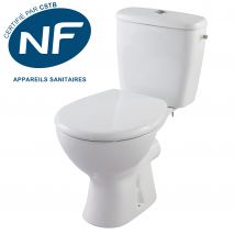 Pack Wc À Poser Sans Bride - Godart Naya + Sortie Horizontale