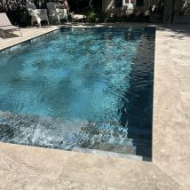 Margelle Trav. Bord Arrondi 3x33x61cm