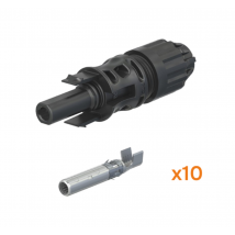Connecteur Mc4 Femelle Lot De 10 - Staubli