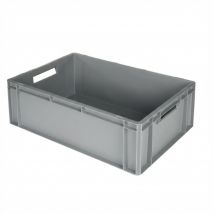 Bac De Manutention Euronorm 40 L 60 X 40 X H.20 Cm Parois Pleines