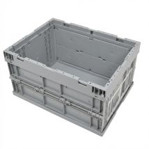 Bac De Manutention Euronorm 20 L 39,6 X 30 X H.21,4 Cm Parois Pleines Pliables - Tecnomat