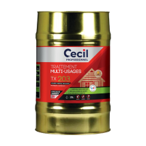 Traitement Bois Multi-usages Volet Porte Bardage Intérieur / Extérieur 25 L Tx203 - Cecil Pro