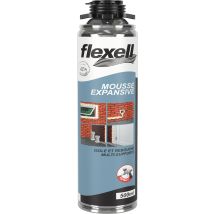 Mousse Expansive Polyuréthane Universelle Lmdi Pistolable 500 Ml - Flexell - Tecnomat