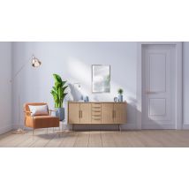 Miroir Rectangulaire Finition Chromée L.40 X H.60 Cm - Arica Alu - Tecnomat